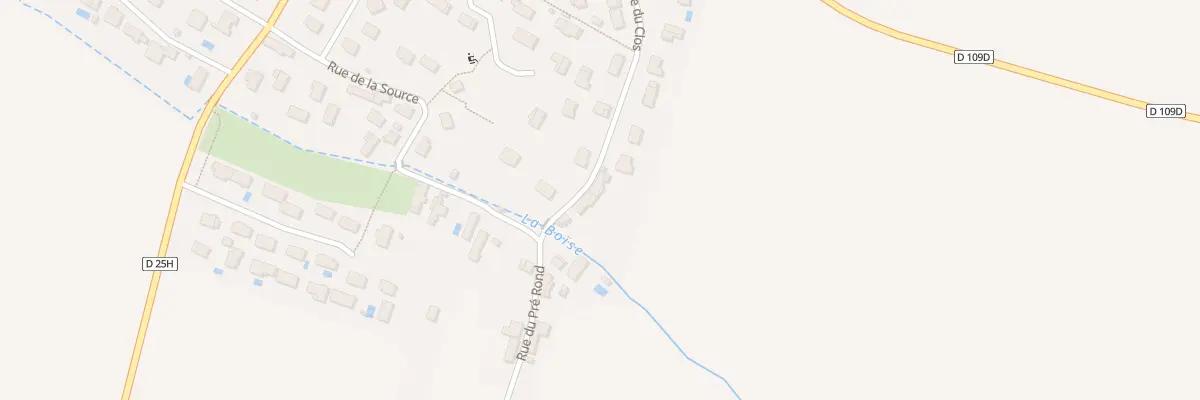 Plan du 25 Rue du Clos à Saint-Philibert