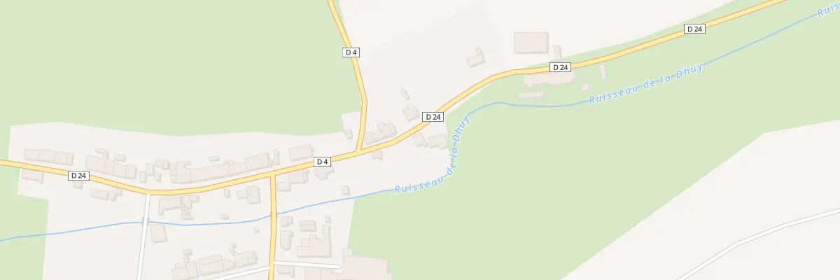 Plan du 7 Rue de Genivaux à Landres-et-Saint-Georges