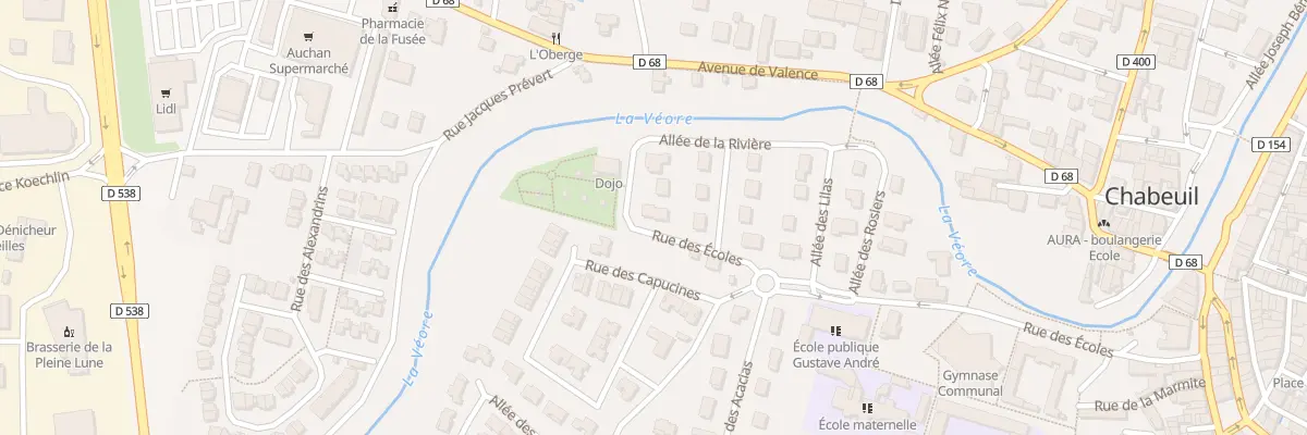 Plan du 16 Rue des Ecoles à Chabeuil