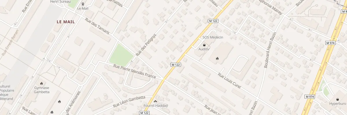 Plan du 69 Rue Maxime Guillot à Chenôve