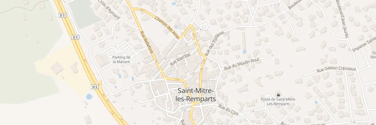 Plan du 9 Imp Gautier à Saint-Mitre-les-Remparts