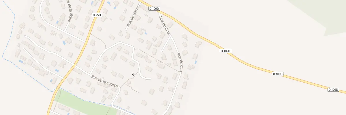 Plan du 16 Rue du Clos à Saint-Philibert