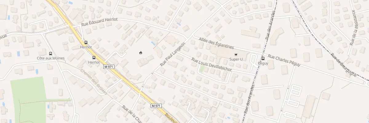 Plan du 4 Rue Louis Devillebichot à Talant