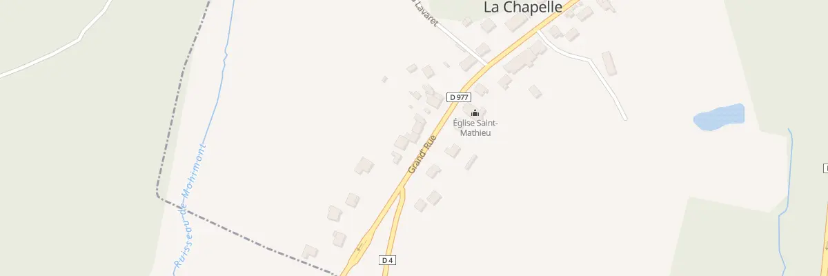 Plan du 15 Grand’rue à La Chapelle