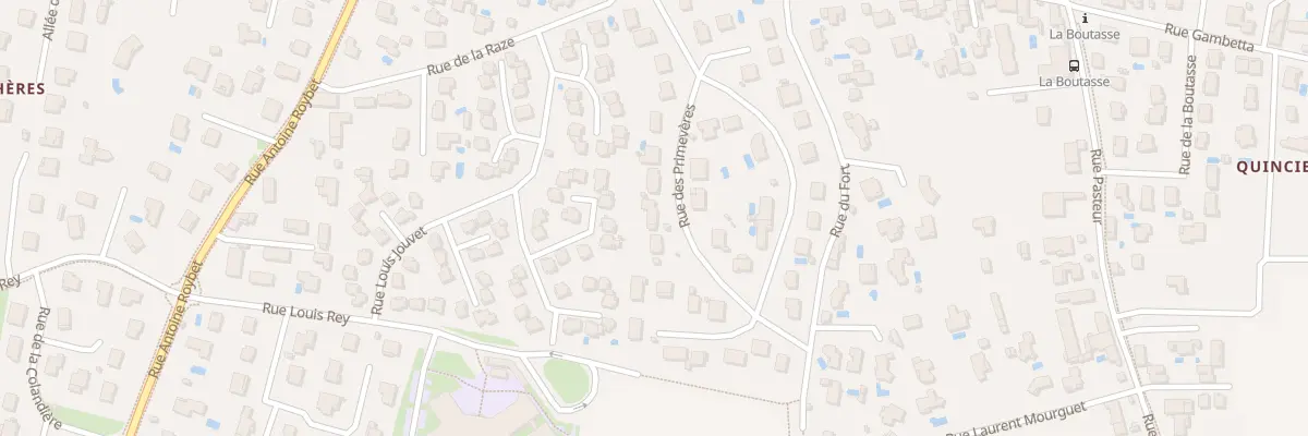 Plan du 9 Rue des Primeveres à Genas