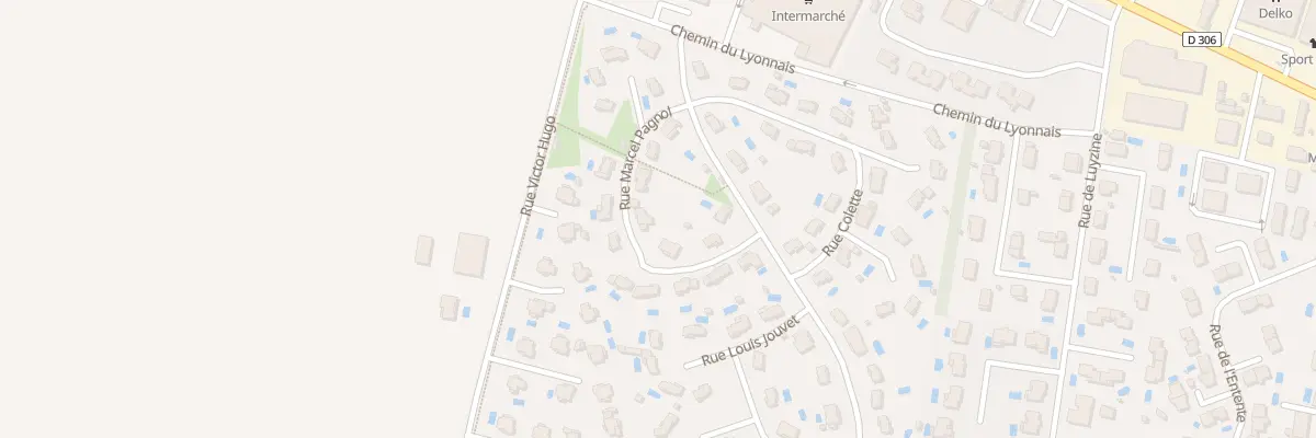 Plan du 7 Rue Marcel Pagnol à Saint-Bonnet-de-Mure