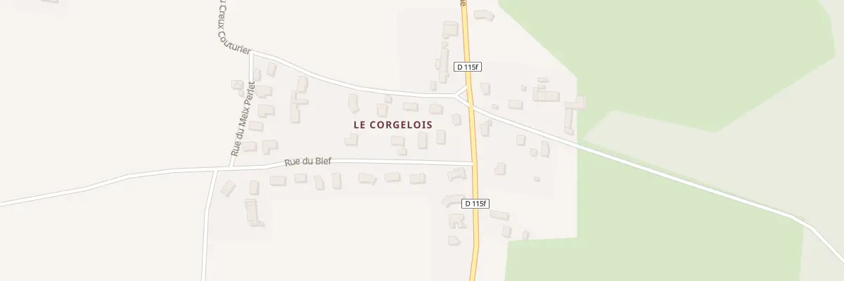 Plan du 4 Rue du Bief à Argilly