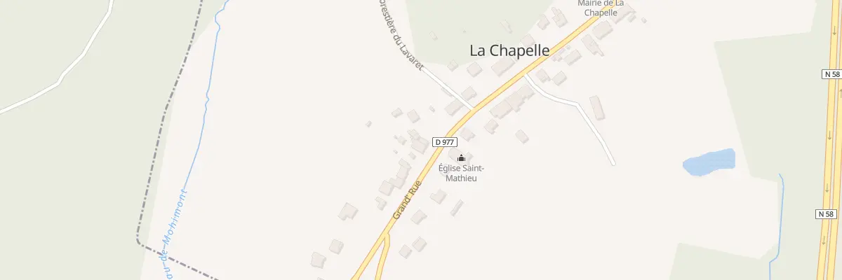 Plan du 23 Grand’rue à La Chapelle