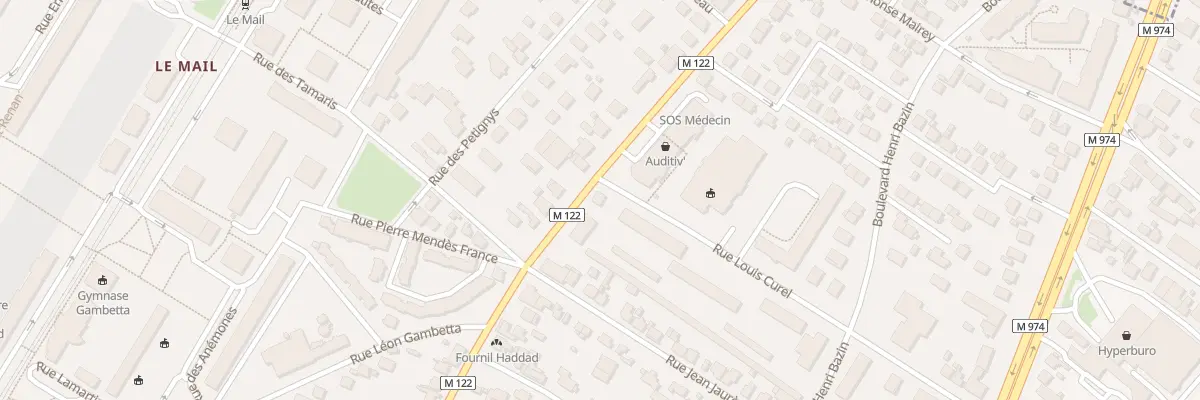 Plan du 78 Rue Maxime Guillot à Chenôve