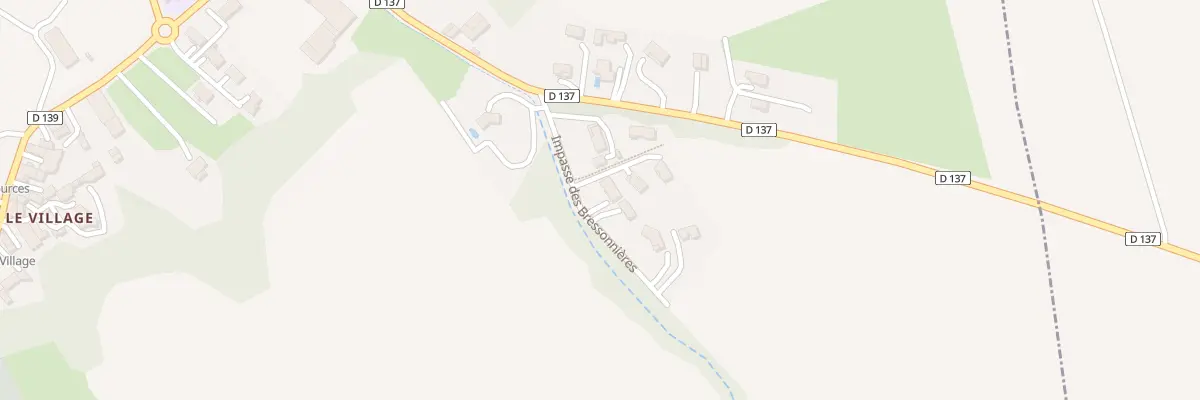 Plan du 105 Imp des Bressonieres à Manthes