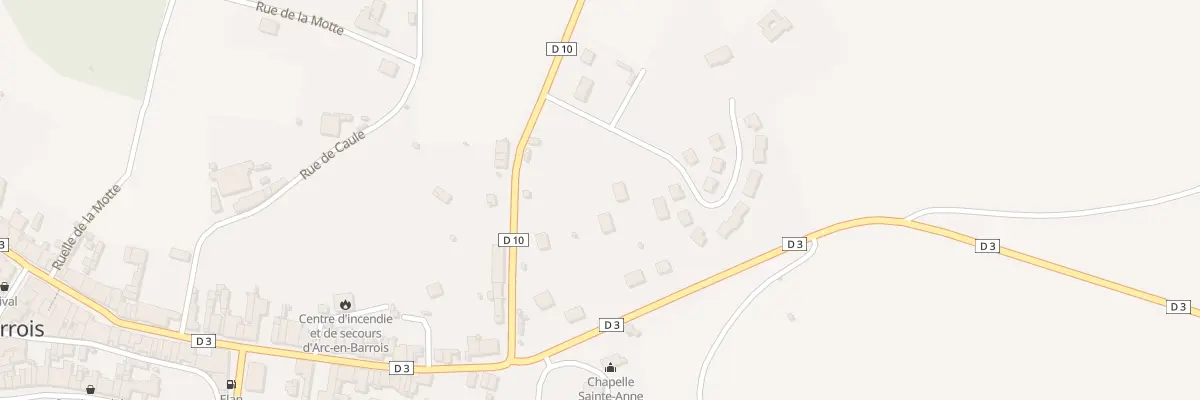 Plan du 2 Rue du Val Dieu à Arc-en-Barrois