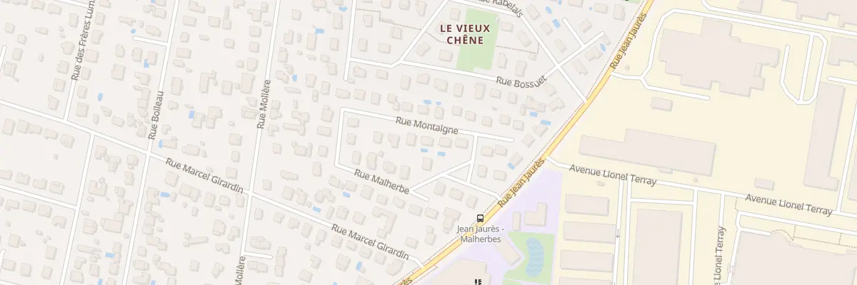 Plan du 10 Rue Montaigne à Meyzieu