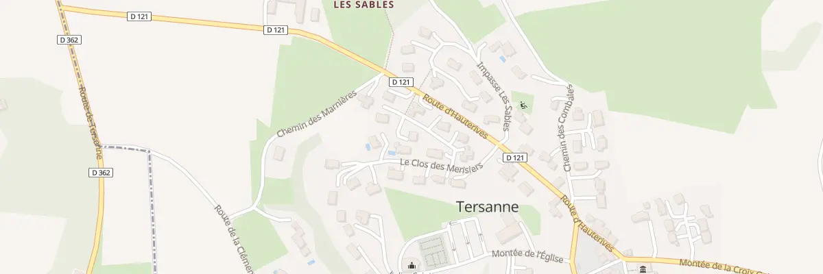 Plan du 14 Lot Le Clos des Merisiers à Tersanne