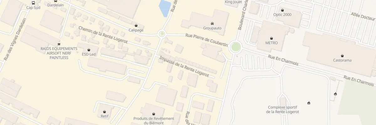 Plan du 7 Imp Logerot à Marsannay-la-Côte