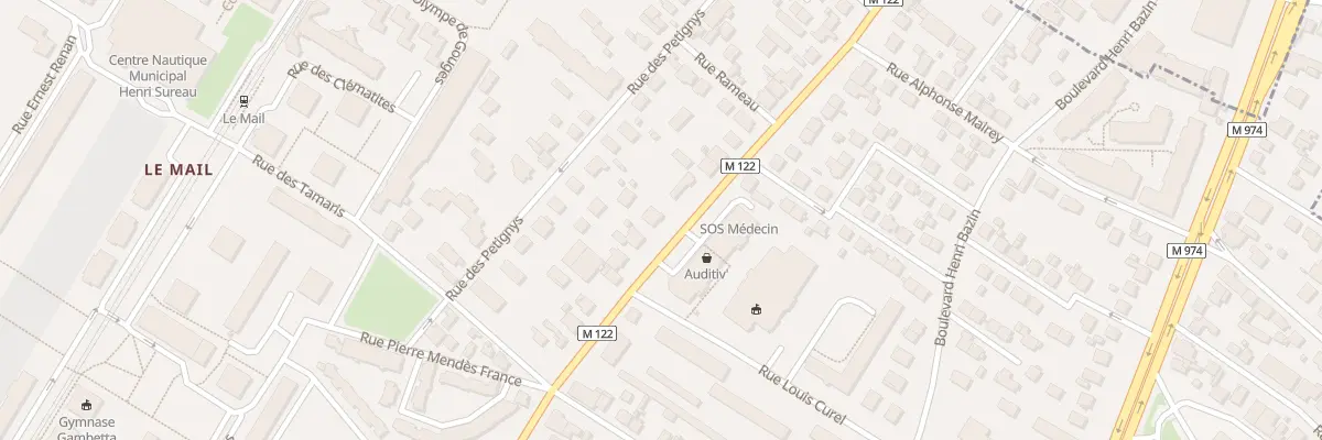 Plan du 77 Rue Maxime Guillot à Chenôve