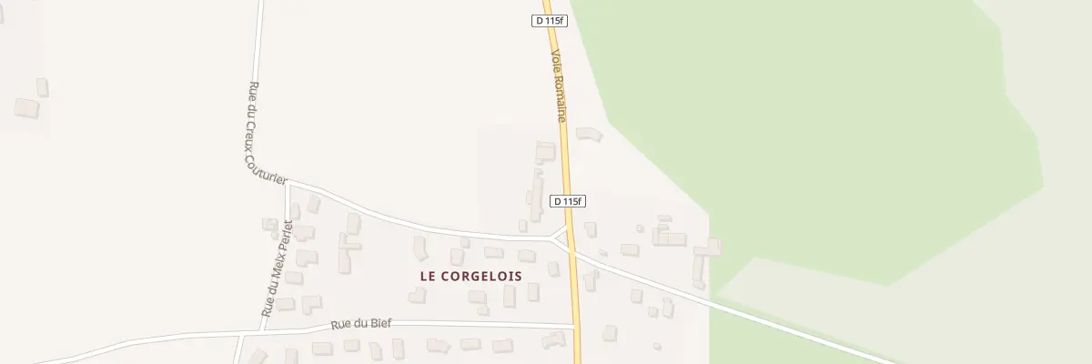 Plan du 2B Rue Corgelois à Argilly
