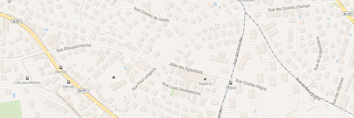 Plan du 34 Rue Edouard Herriot à Talant