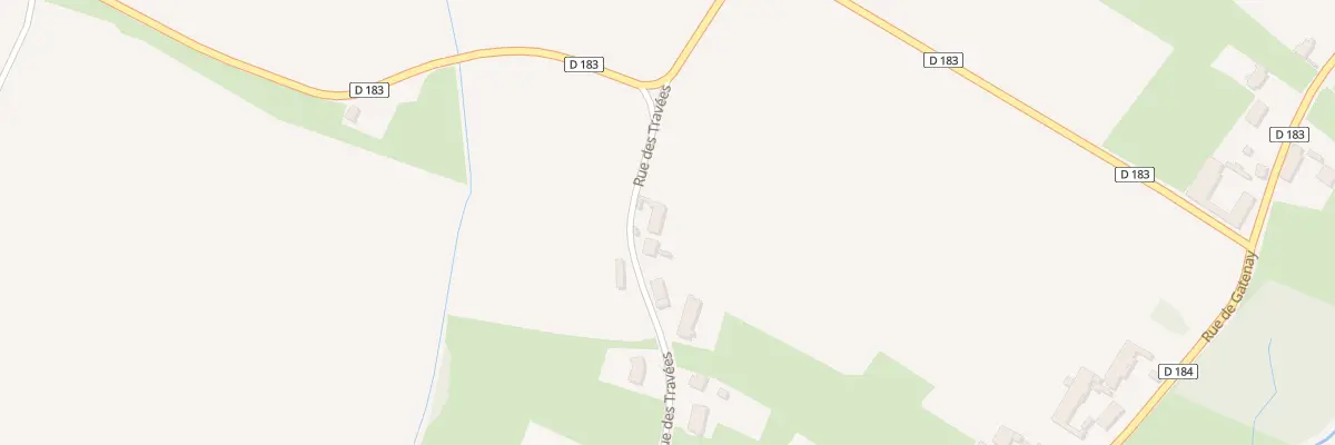 Plan du 22 Rue des Travées à Saint-Martin-en-Gâtinois