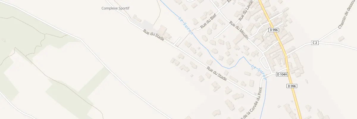 Plan du 23 Rue du Stade à Messigny-et-Vantoux