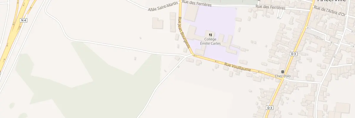 Plan du 37 Rue Vouillaume à Ancerville