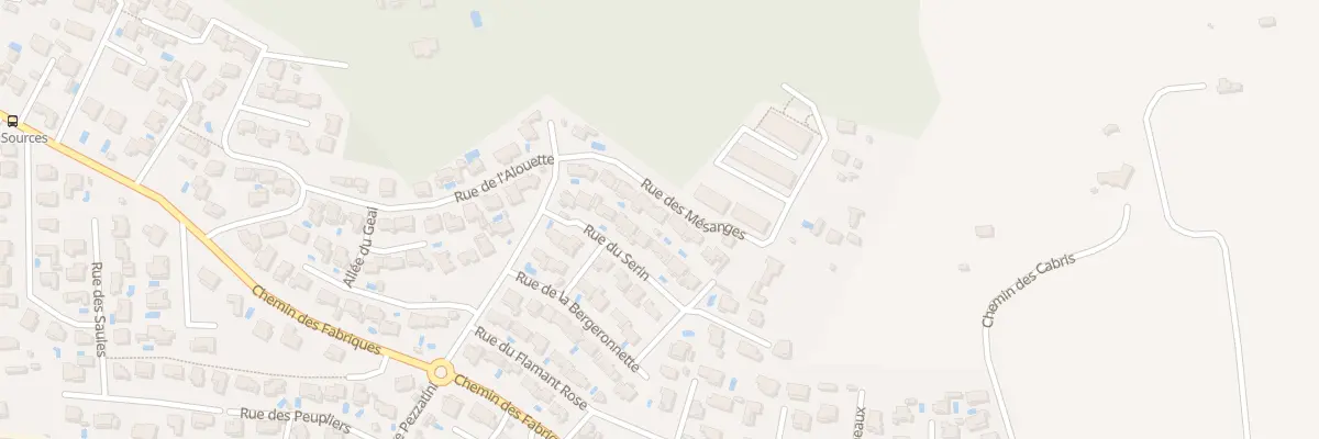 Plan du 10 Rue de la Mésange à Martigues