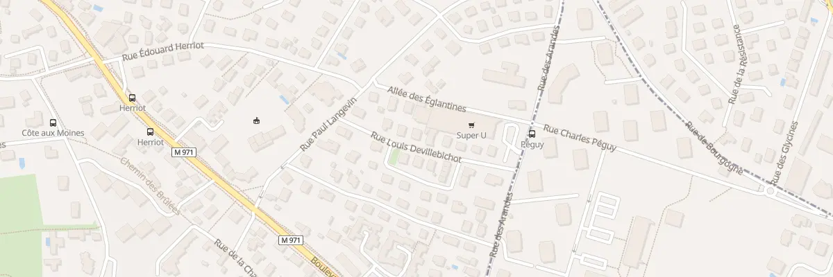 Plan du 9 Rue Louis Devillebichot à Talant