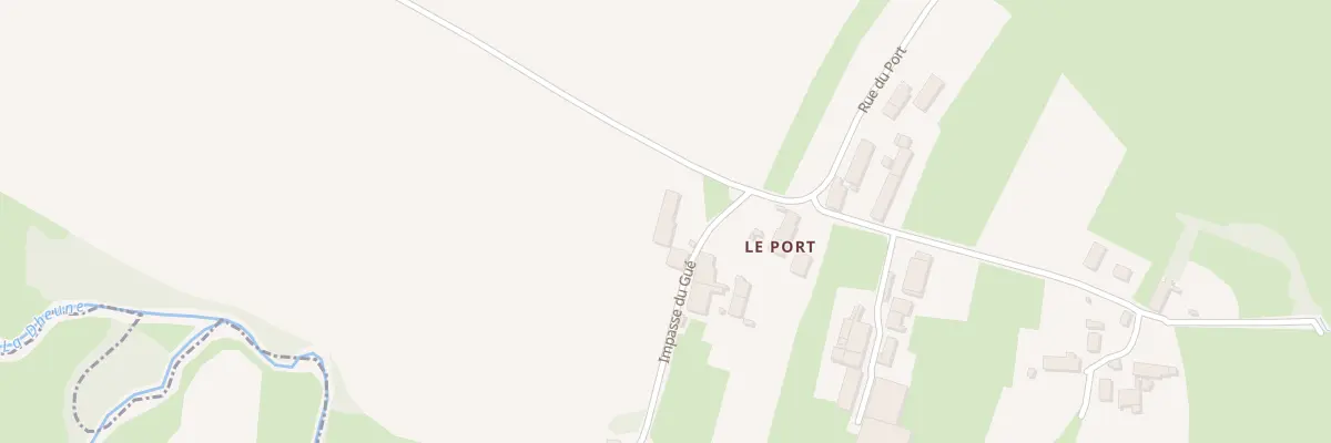 Plan du 2 Imp du Gué à Palleau