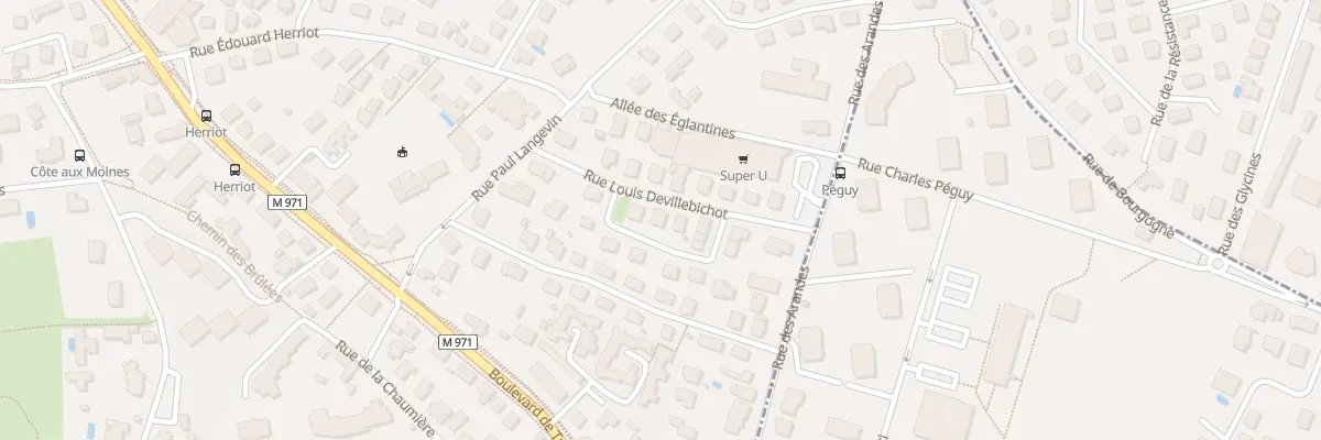 Plan du 12 Rue Louis Devillebichot à Talant