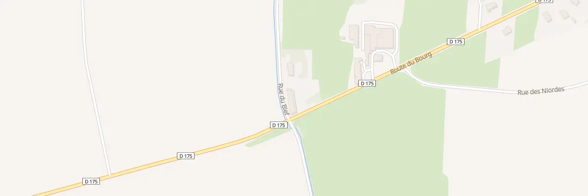 Plan du 1172 Rte du Bourg à Loisy