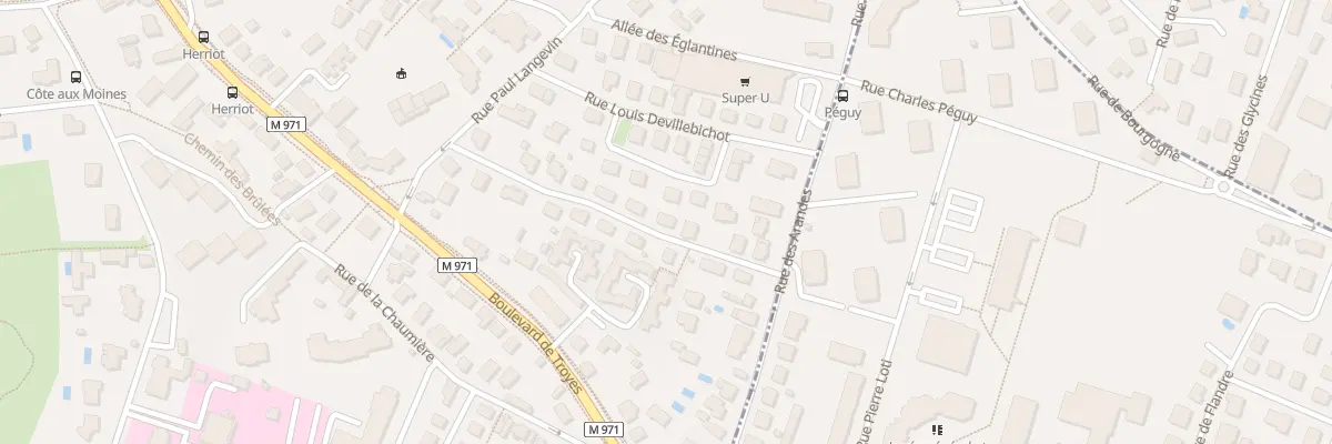 Plan du 15 Rue de la Paix à Talant