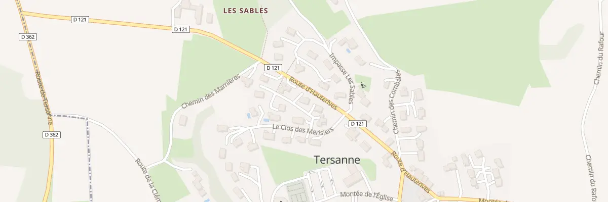 Plan du 1 Lot Le Clos des Merisiers à Tersanne