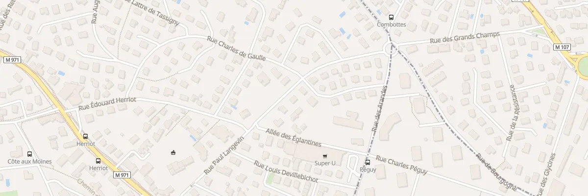 Plan du 42 Rue Edouard Herriot à Talant