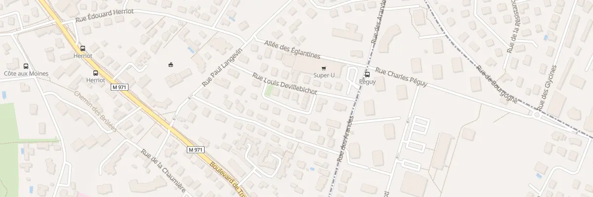 Plan du 14 Rue Louis Devillebichot à Talant