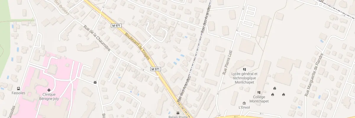 Plan du 5 Rue des Arandes à Talant