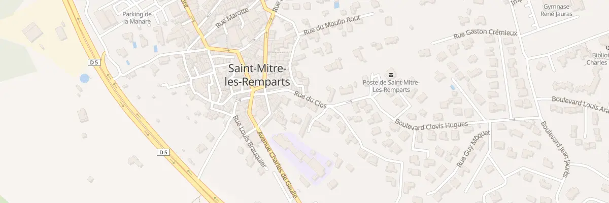 Plan du 20B Rue du Clos à Saint-Mitre-les-Remparts