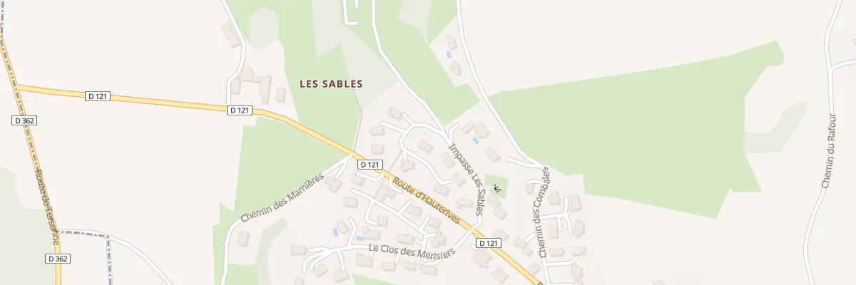 Plan du 7 Imp des Sables à Tersanne