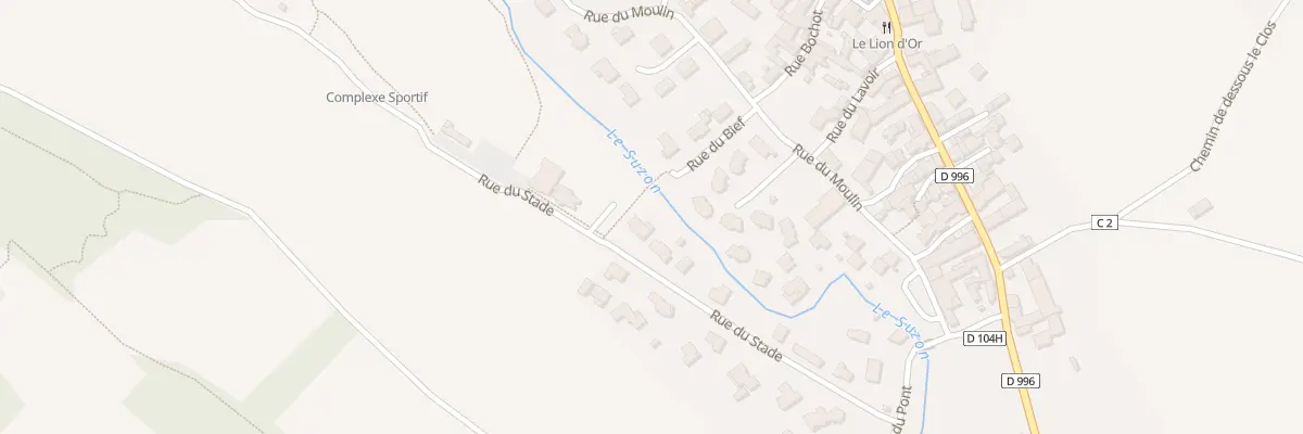 Plan du 14 Rue du Stade à Messigny-et-Vantoux