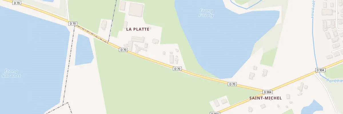 Plan du 277 Rte de Saint Olive à Villars-les-Dombes