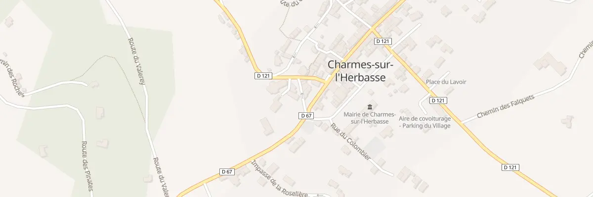 Plan du 25 Rle Saint Jean à Charmes-sur-l’Herbasse