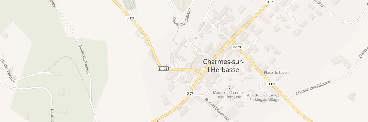 Plan du 135 Rue Notre Dame de la Garde à Charmes-sur-l’Herbasse
