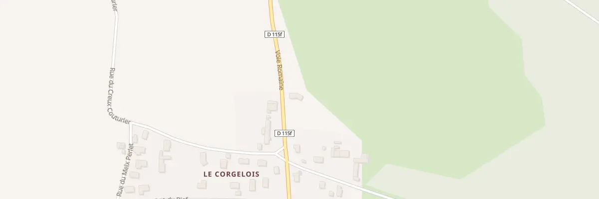 Plan du 32B Voie Romaine à Argilly