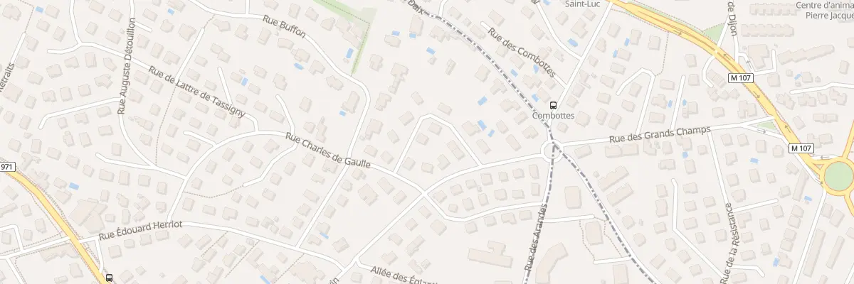 Plan du 2 Rue Chante Pie à Talant