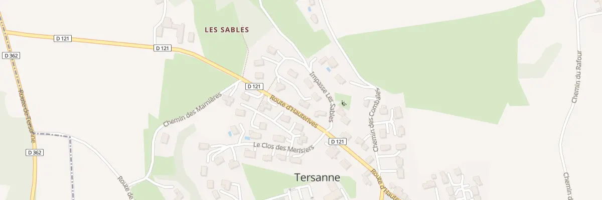 Plan du 9A Imp des Sables à Tersanne