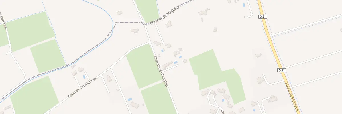 Plan du 326 Che de l’Anglesy à Velleron