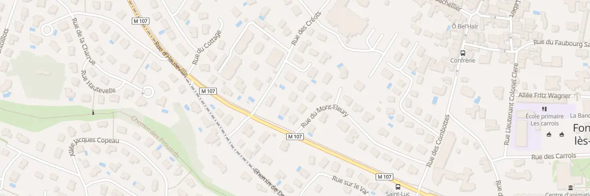 Plan du 15 Rue des Créots à Fontaine-lès-Dijon