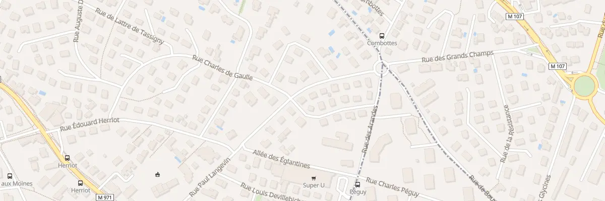 Plan du 46 Rue Edouard Herriot à Talant