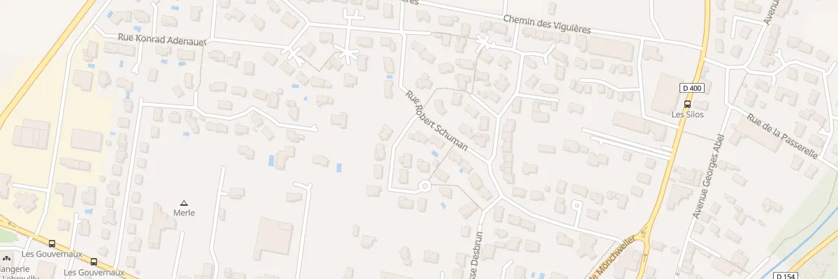 Plan du 7 Rue Robert Schuman à Chabeuil