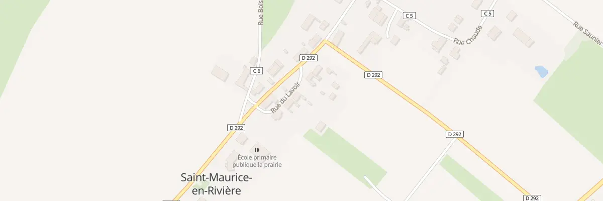 Plan du 6 Rue du Lavoir à Saint-Maurice-en-Rivière