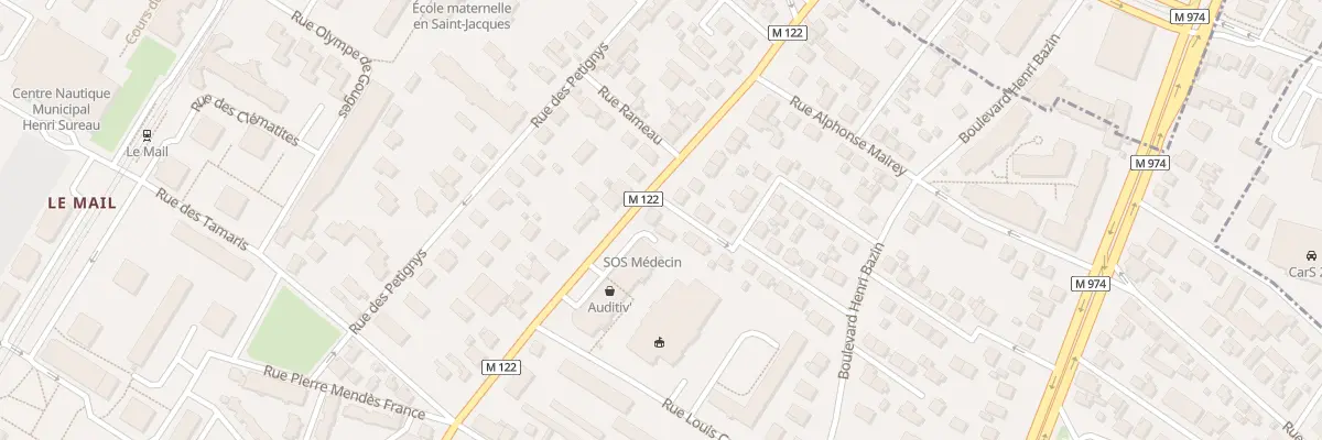 Plan du 86 Rue Maxime Guillot à Chenôve