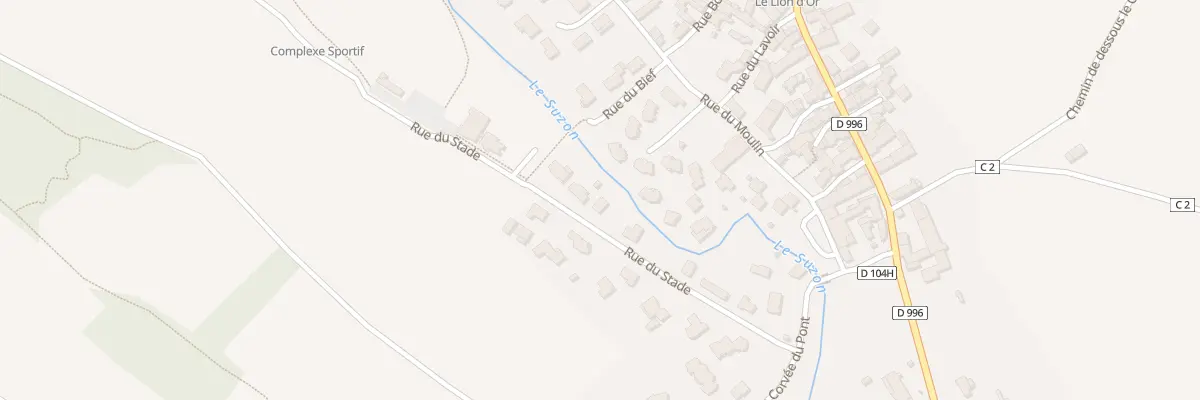 Plan du 10 Rue du Stade à Messigny-et-Vantoux